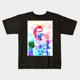 Ja Morant Watercolor Kids T-Shirt